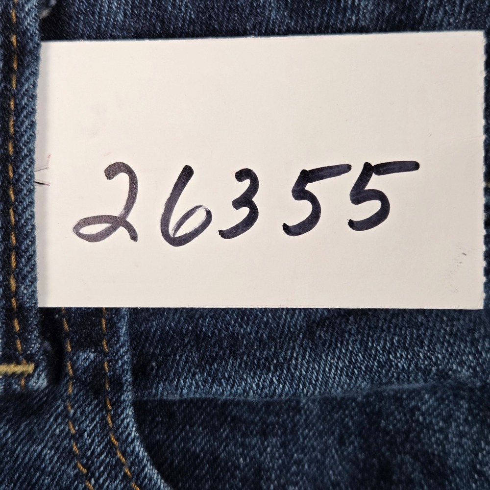American Eagle Airflex+ Mens 36x32 Medium Wash Blue Stretch Straight Jeans - Picture 8 of 9